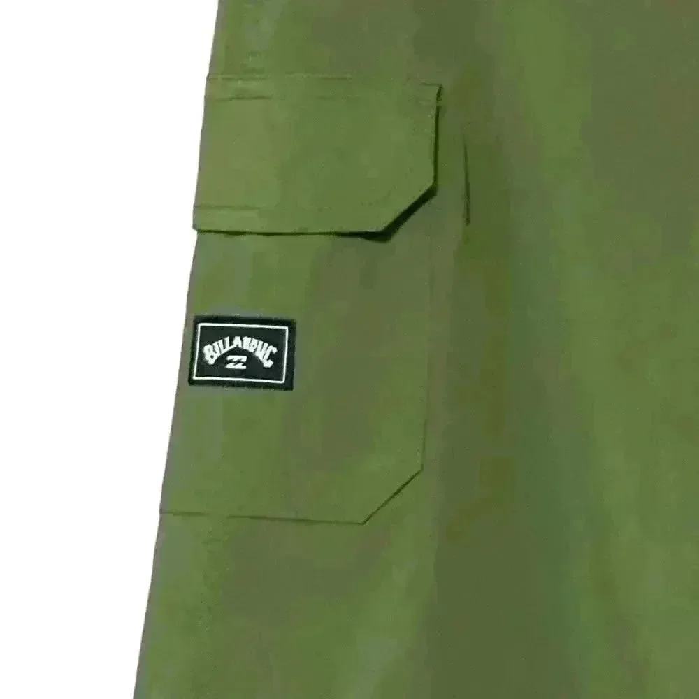 Billabong All Day Board Shorts 32 Green Surfcore Gorpcore Beachcore NWOT 18